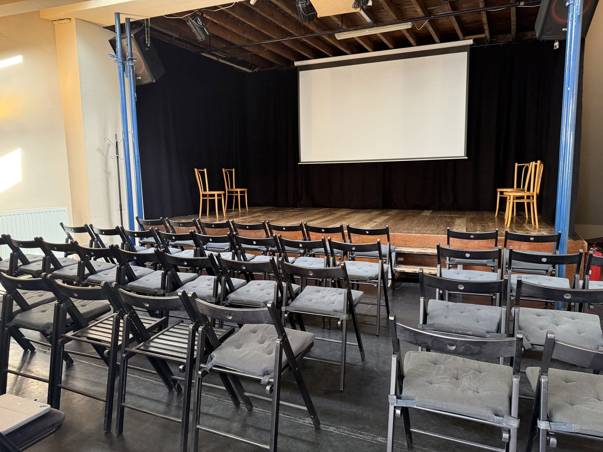Grande salle Artincelle aménagée pour un événement